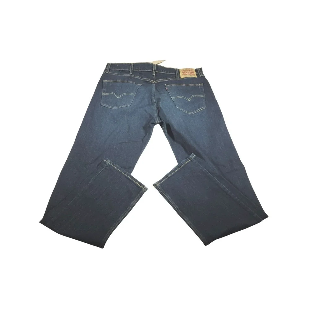 Levi's 505 Regular Fit Dark Wash Denim Jeans Mens W38 L34 NWT‎